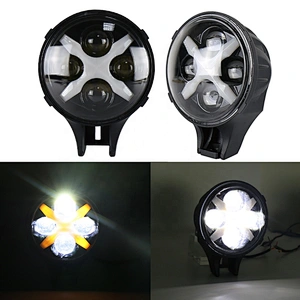 OVOVS new design car led spot driving light white red green DRL 6' 60w led auxiliary light for j-eep car auxiliary light