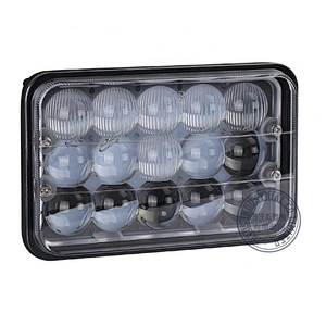 OVOVS 4D Lens 4x6 Inch LED Headlight 45w Rectangular Combo Beam Headlight