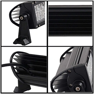 OVOVS 120W LED Light Bar with Combo Beam change Two-color Light White to Yellow SUV Off-road Driving Light