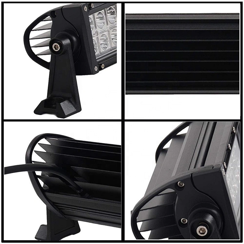 OVOVS 120W LED Light Bar with Combo Beam change Two-color Light White to Yellow SUV Off-road Driving Light