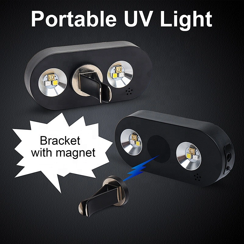 OVOVS Latest Portable UV Disinfection lamp for car accessories UV sterilizer light LED lighting sanitizer in air outlet