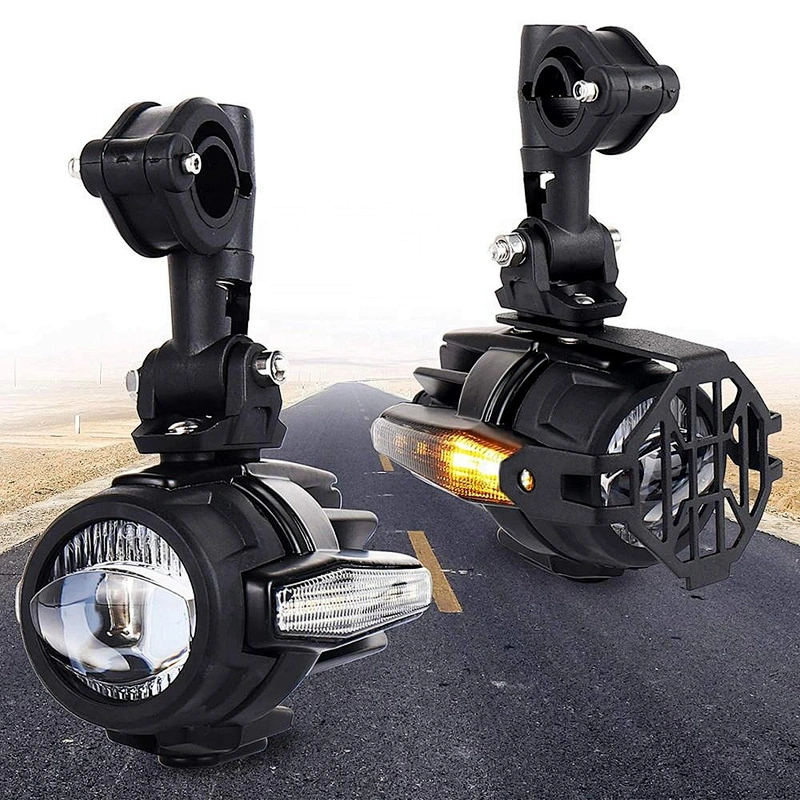 OVOVS 40W Motorcycle Auxiliary Fog Light 12V DRL Turn Signal Auxiliary Light for BMW Motorcycle