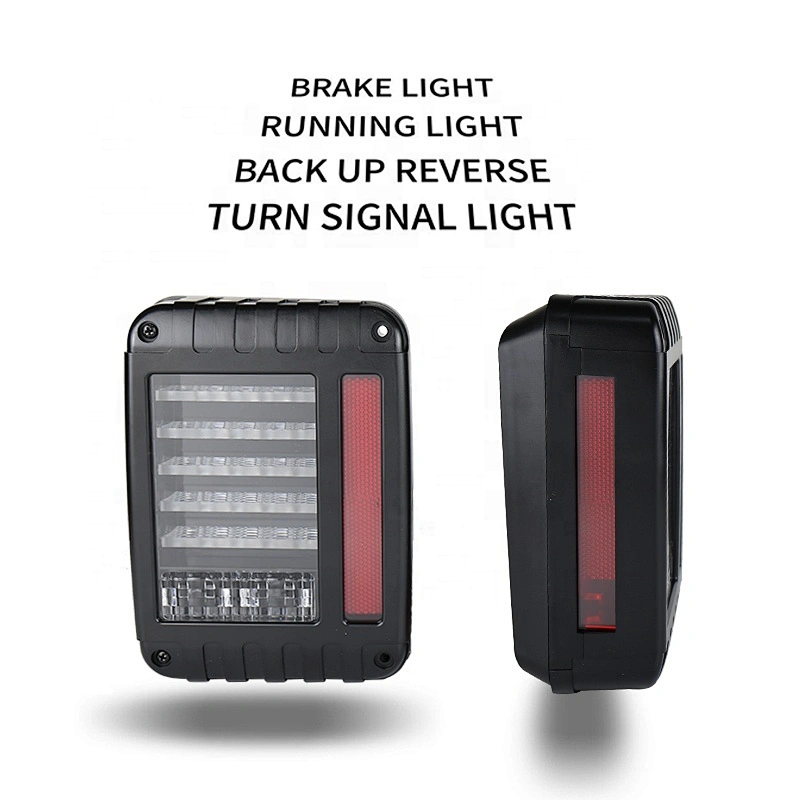 OVOVS Led Tail Light With CE Certificate US/EU version Led Rear Light Auto Parts 12V DC Tail Lights for Jeep Wrangler JK
