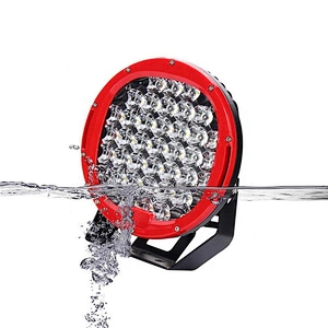 high power 185w round offroad led work light with spot flood beam 9