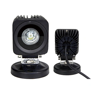 China supplier OVOVS external auto parts waterproof offroad 10w led spotlight flood light for car ,suv