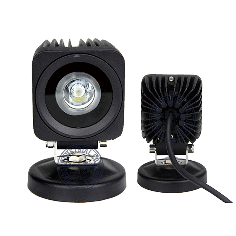 China supplier OVOVS external auto parts waterproof offroad 10w led spotlight flood light for car ,suv