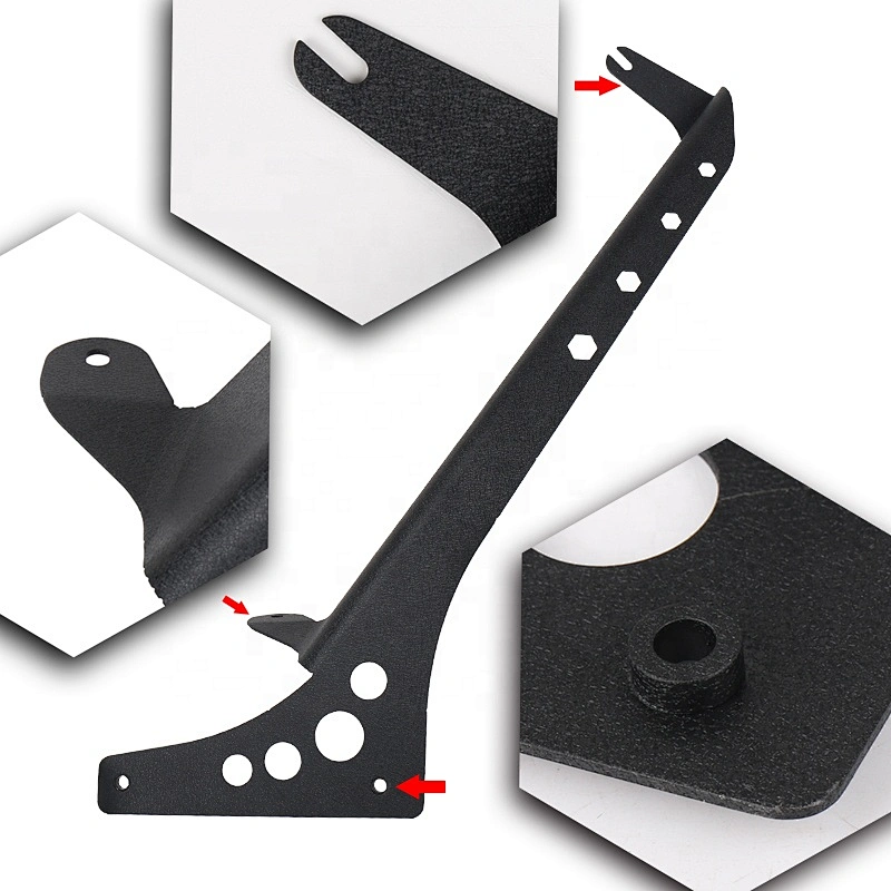 Newest JL 2018+ 52 inch Steel Upper Windshield Mounting Brackets Light Bar Brackets