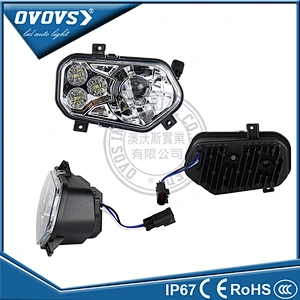Auto parts 40W ATV LED RZR 900 XP car light with high low beam for P-olaris Ranger 2011-2014 in professional lighting