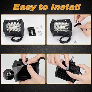 OVOVS Wholesale Combo Beam 4 inch Cube 120W LED Driving Light Bar for Off Road 4x4