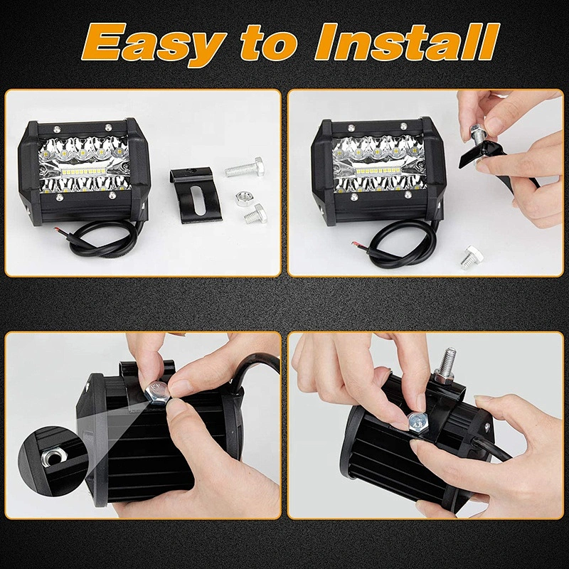 OVOVS Wholesale Combo Beam 4 inch Cube 120W LED Driving Light Bar for Off Road 4x4