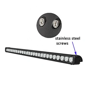 OVOVS Super Bright Offroad Single Row Led Light Bar 260W Led Work Light Bar