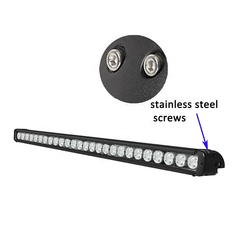 OVOVS Super Bright Offroad Single Row Led Light Bar 260W Led Work Light Bar