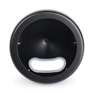 OVOVS 5.75 Inch Headlight Housing Aluminum Black Motorcycle 5.75