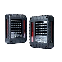 OVOVS Led Tail Light With CE Certificate US/EU version Led Rear Light Auto Parts 12V DC Tail Lights for Jeep Wrangler JK