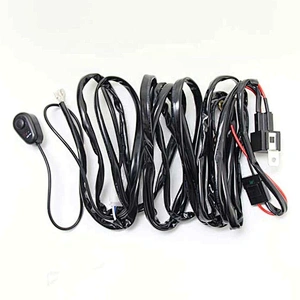 OVOVS 40A 12V Power Switch Relay Fuse Wiring Harness Kit for LED Light Bar Offroad