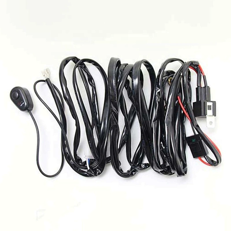 OVOVS 40A 12V Power Switch Relay Fuse Wiring Harness Kit for LED Light Bar Offroad