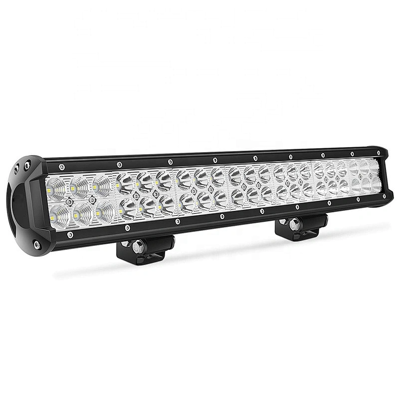 OVOVS factory price super bright 126w led light bar double row 4x4 offroad led driving light combo beam for turcks