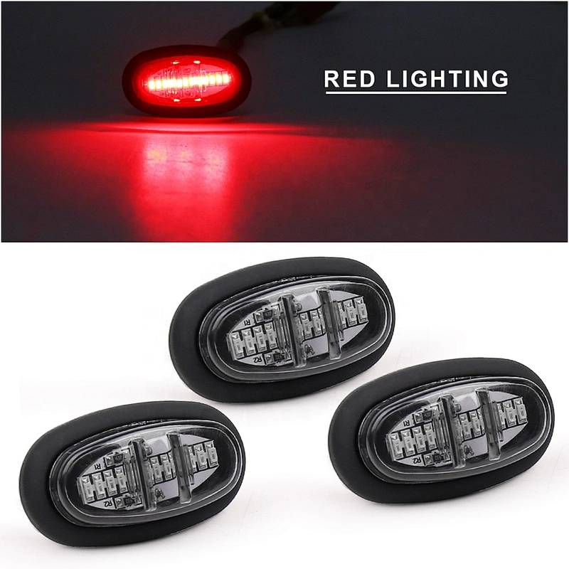 OVOVS Raptor Red Mini Light Install in Grille 12v Led Front Grille Light Kits for Ford