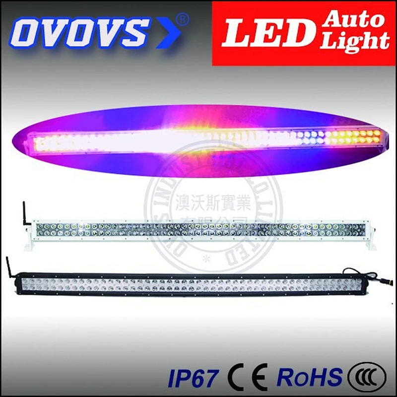 Factory supplier OVOVS 4x4 flasher 288w remote control led light bar for offroad using