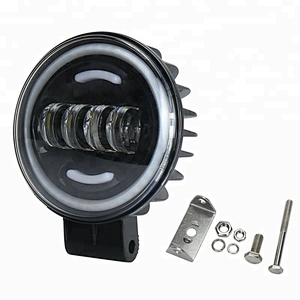 OVOVS 6 Inch 35W Round Led Driving Auxiliary Work Light Front Bumper Lamps for truck