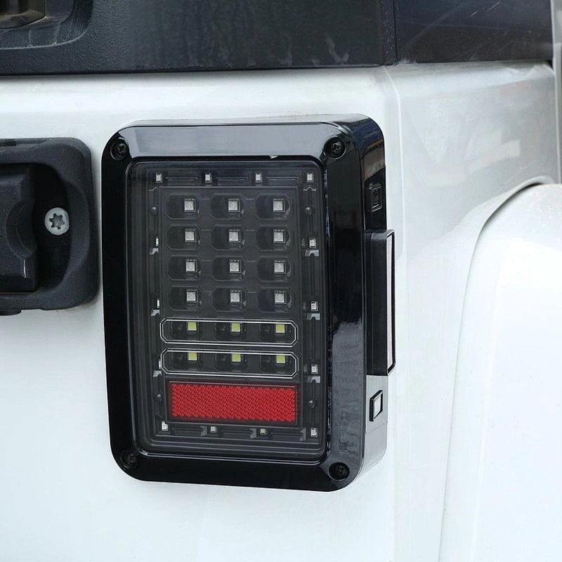 OVOVS led tail light 12v Running turn signal rear led light for J-eep wrangler JK Auto lighting system