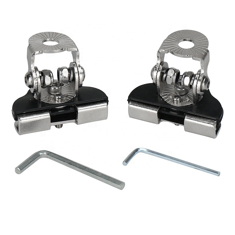 OVOVS Adjustable Universal Stainless Steel Hood Led Work Light brackets for Jeep SUV Trucks Without Drilling