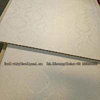 Beauty cheap decorative easy installation wall pvc faux plastic wall panels