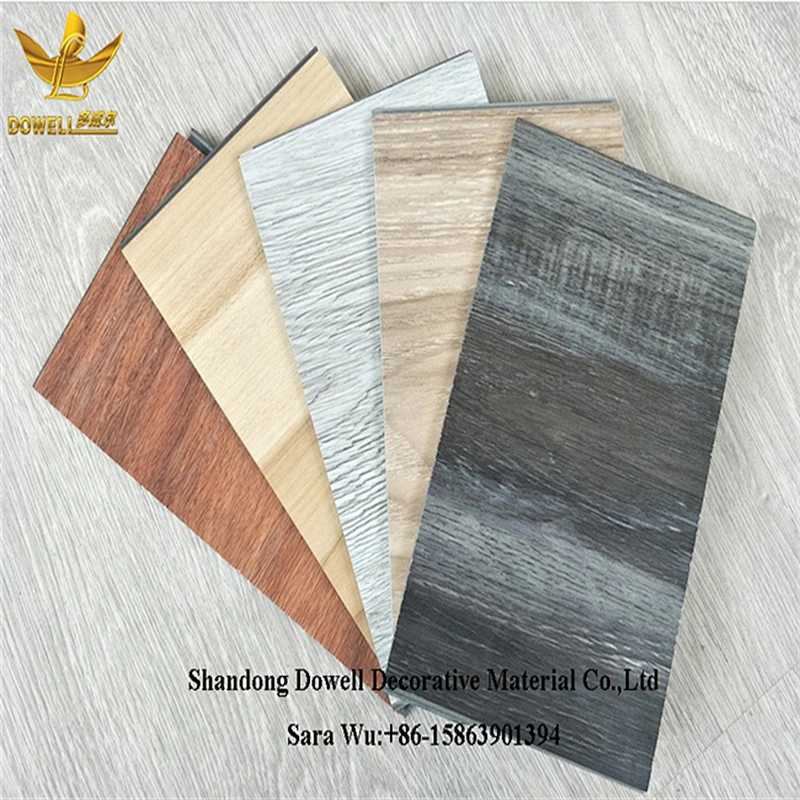 4mm 5mm 6mm UV coated interior decoration spc plastic flooring