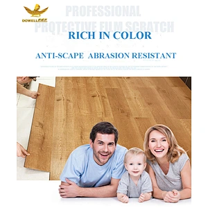 4mm 5mm 6mm UV coated SPC plastic Flooring