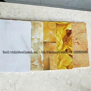 High quality PVC UV decorative wall panels with high glossy color