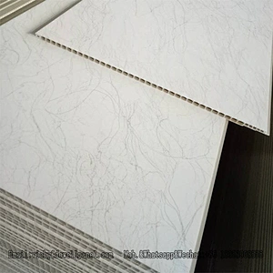 Beauty cheap decorative easy installation wall pvc faux plastic wall panels
