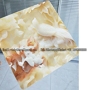 High quality PVC UV decorative wall panels with high glossy color