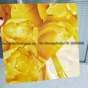 High quality PVC UV decorative wall panels with high glossy color