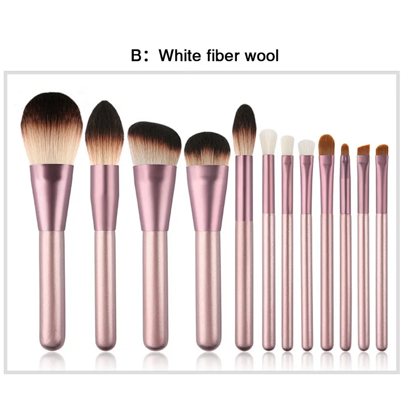 12pcs Neutral package Private label makeup brushes professional veganl Make up Cosmetic Brushes Set
