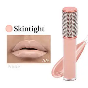 Fast Delivery 162 Shades Liquid Lipstick Lip Gloss Private Label Custom Logo Shiny Glitter Clear Lipgloss