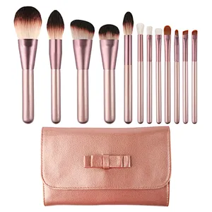 12pcs neutral package Private label makeup brushes professional veganl Make up Cosmetic Brushes Set