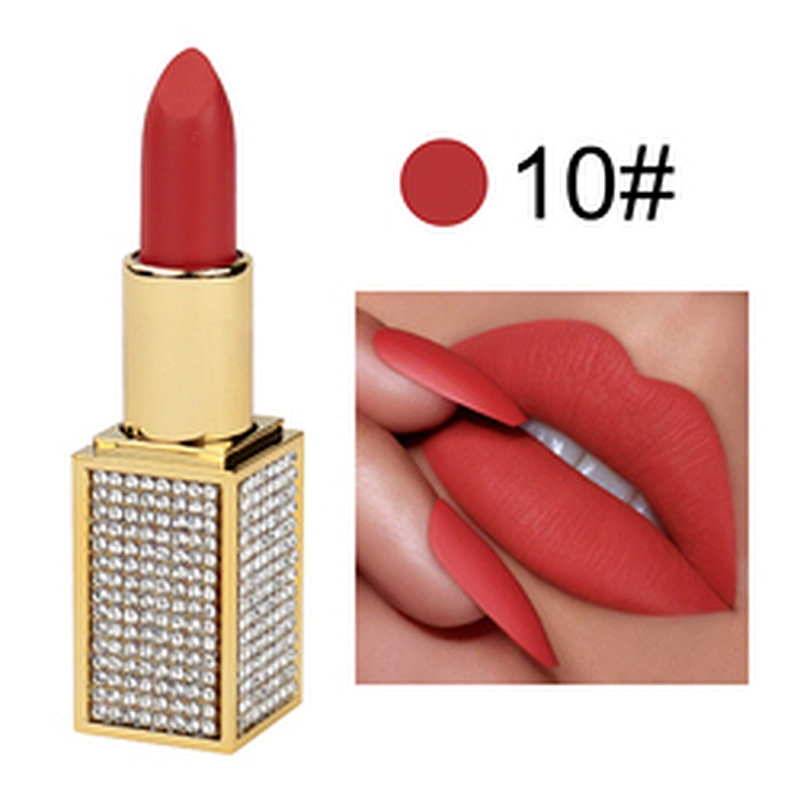 waterproof high pigment matte bullet lipstick MakeUp Vendors Bullet matte Private label wholesale lipstick mat