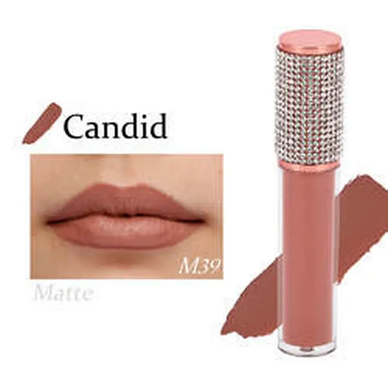 Fast Delivery 162 Shades Liquid Lipstick Lip Gloss Private Label Custom Logo Shiny Glitter Clear Lipgloss