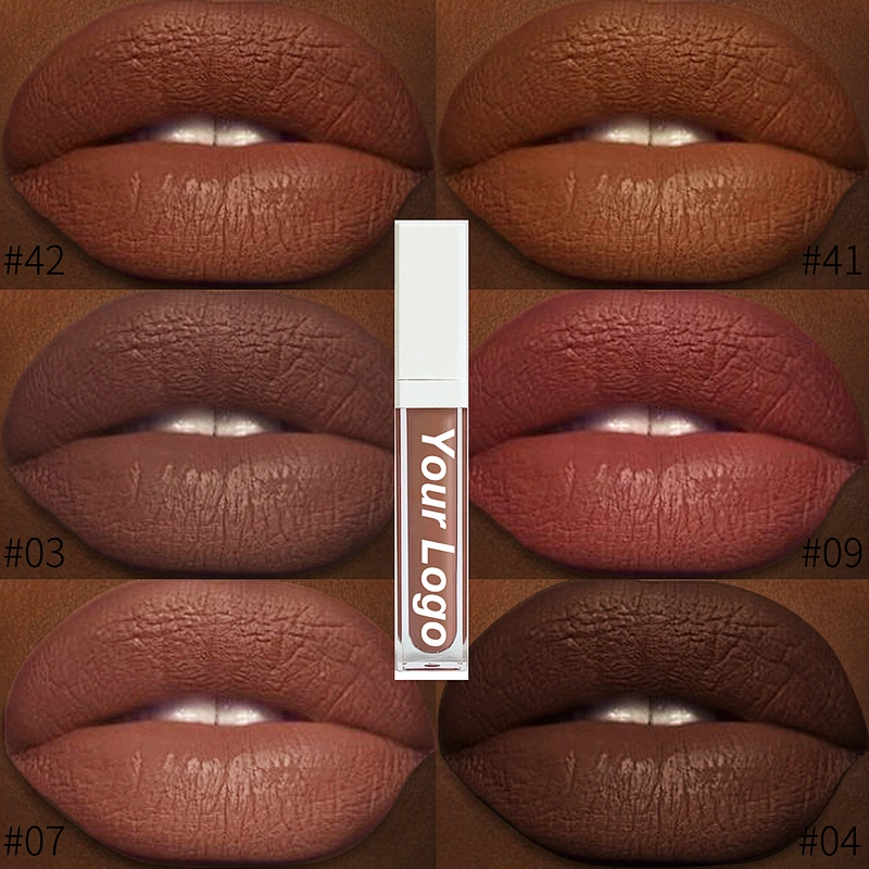 35 colors OEM private label liquid lipstick custom matte waterproof lipstick nude matte lipstick