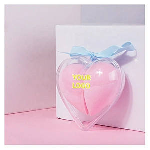 oem vegan beauty private label makeup sponge custom soft makeup sponge packaging