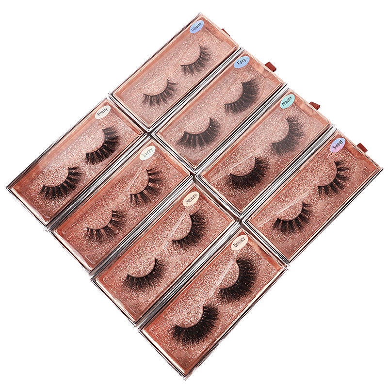Eyelash Packaging Box Thick Dramatic Eyelashes Long Soft 3d Mink Eyelash vendor