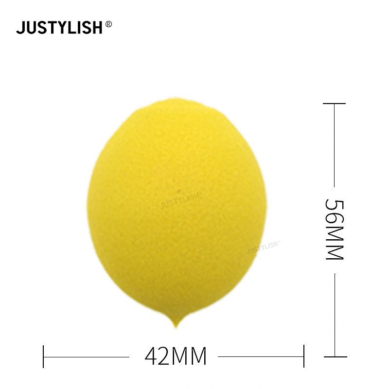 Non-latex cosmetic Sponge New Round Shape Makeup Sponge With Avocado Lemon Shape