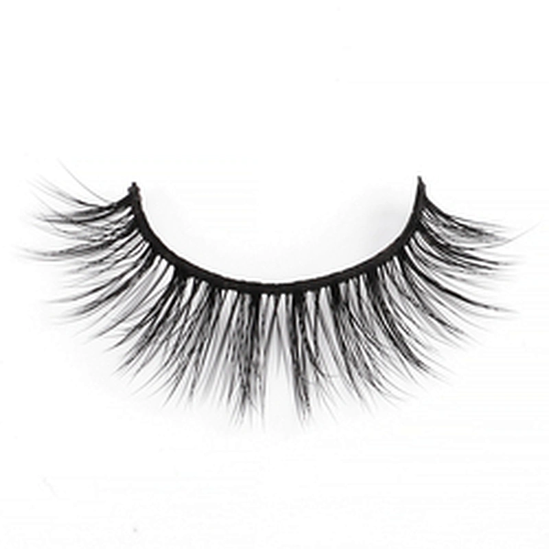 False eyelashes square box oem custom false eyelashes natural handmade faux mink false eyelashes