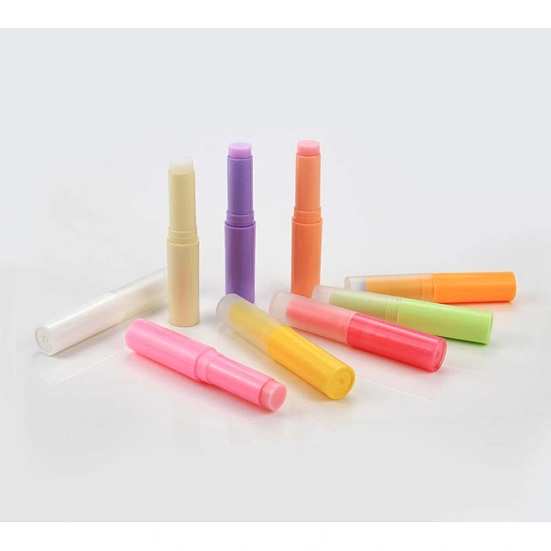 wholesale high quality private label baby lip rainbow lip balm fruit flavored lipbalm packaging OEM brand Lip balm