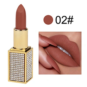 OEM ODM private label vegan Velvet mate lipstick wholesale velvet long lasting lipstick mate lipstick custom logo