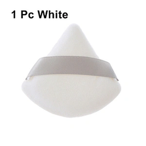 2022 Amazon Supply Beauty Custom Remover Foam Triangle Cosmetic Makeup Black Cotton Sponge Powder Puff Set With Logo