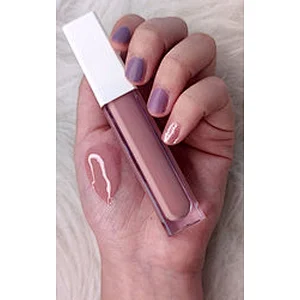 No brand cosmetic private label vegan high pigment glossy shiny customized your own label  12 colors glitter lipgloss