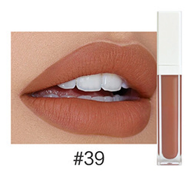 35 colors OEM private label liquid lipstick custom matte waterproof lipstick nude matte lipstick