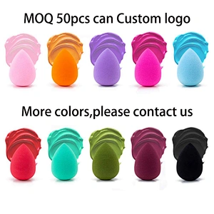 Latex Free Christmas Gift Halloween Makeup Sponge Set blender beauty Sponge wiht Box and Package