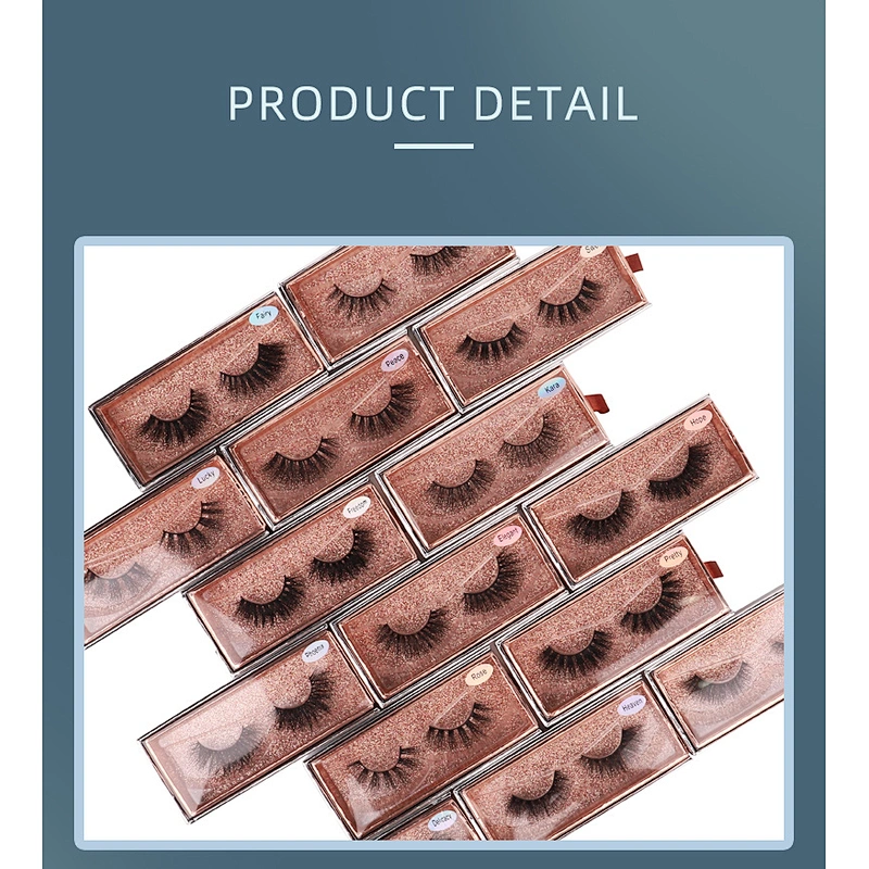 Eyelash Packaging Box Thick Dramatic Eyelashes Long Soft 3d Mink Eyelash vendor
